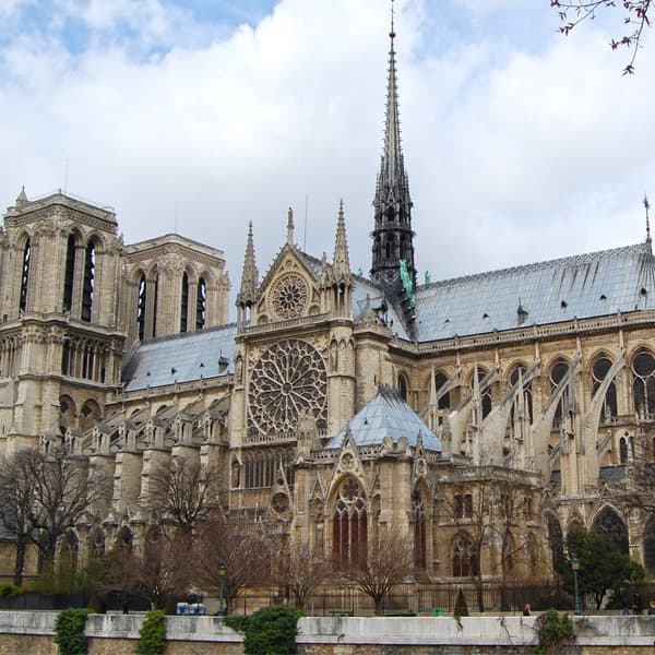 Notre-Dame: View from the Side