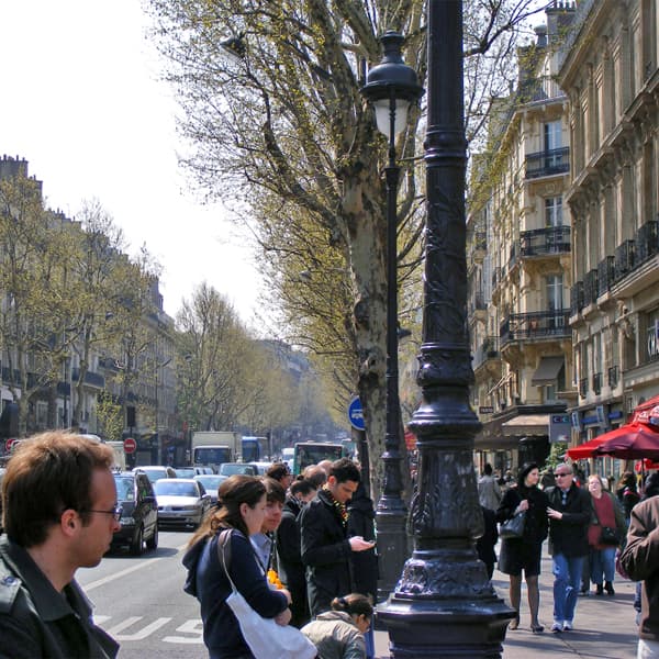 Boulevard St. Michel,  La Sorbonne