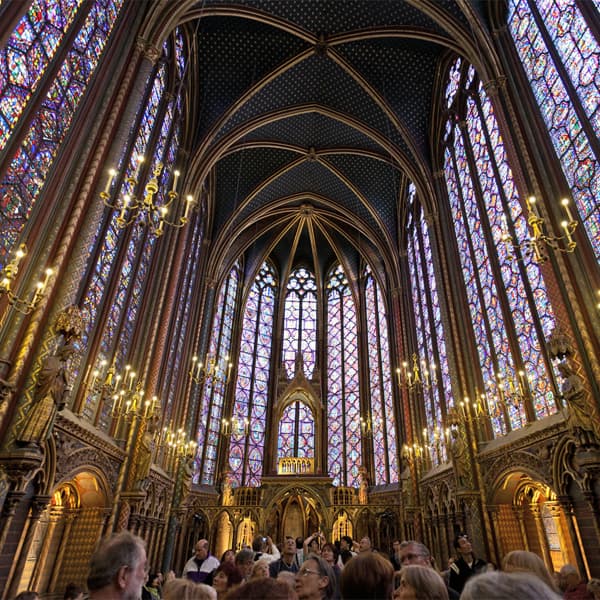 Inside Sainte-Chapelle