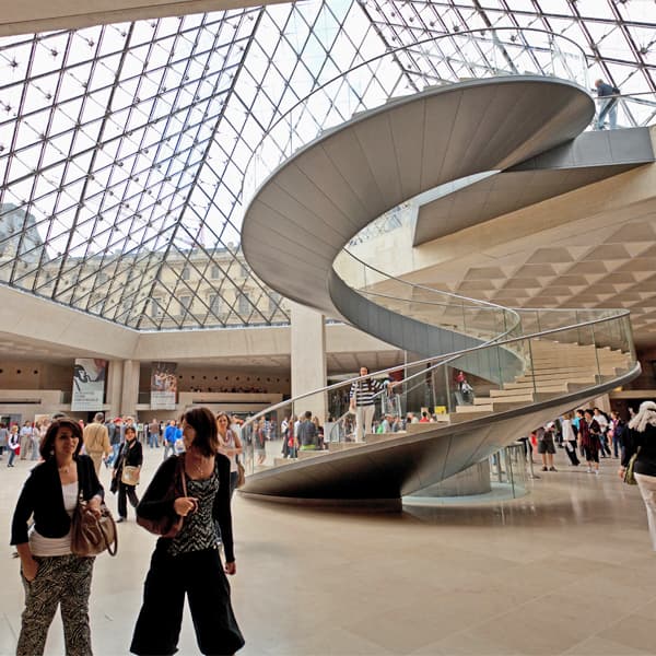 Tour Begins: The Pyramid Entrance