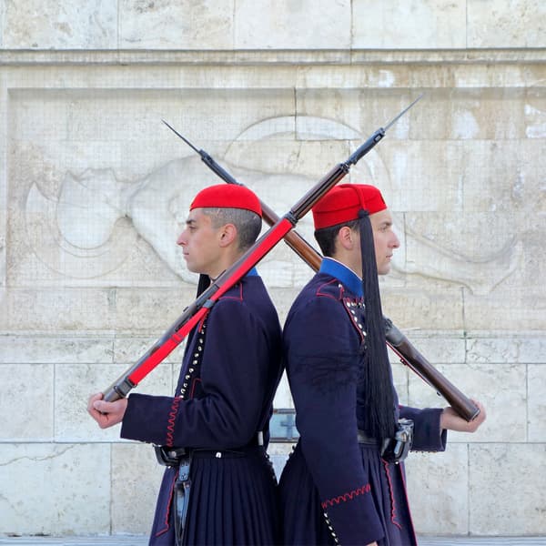 Tomb of Unknown Soldier, Evzone Guards