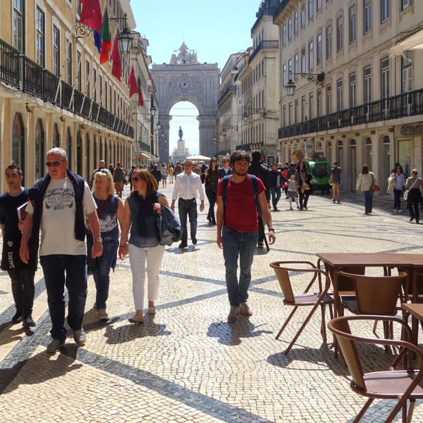 Rua Augusta and the Baixa  