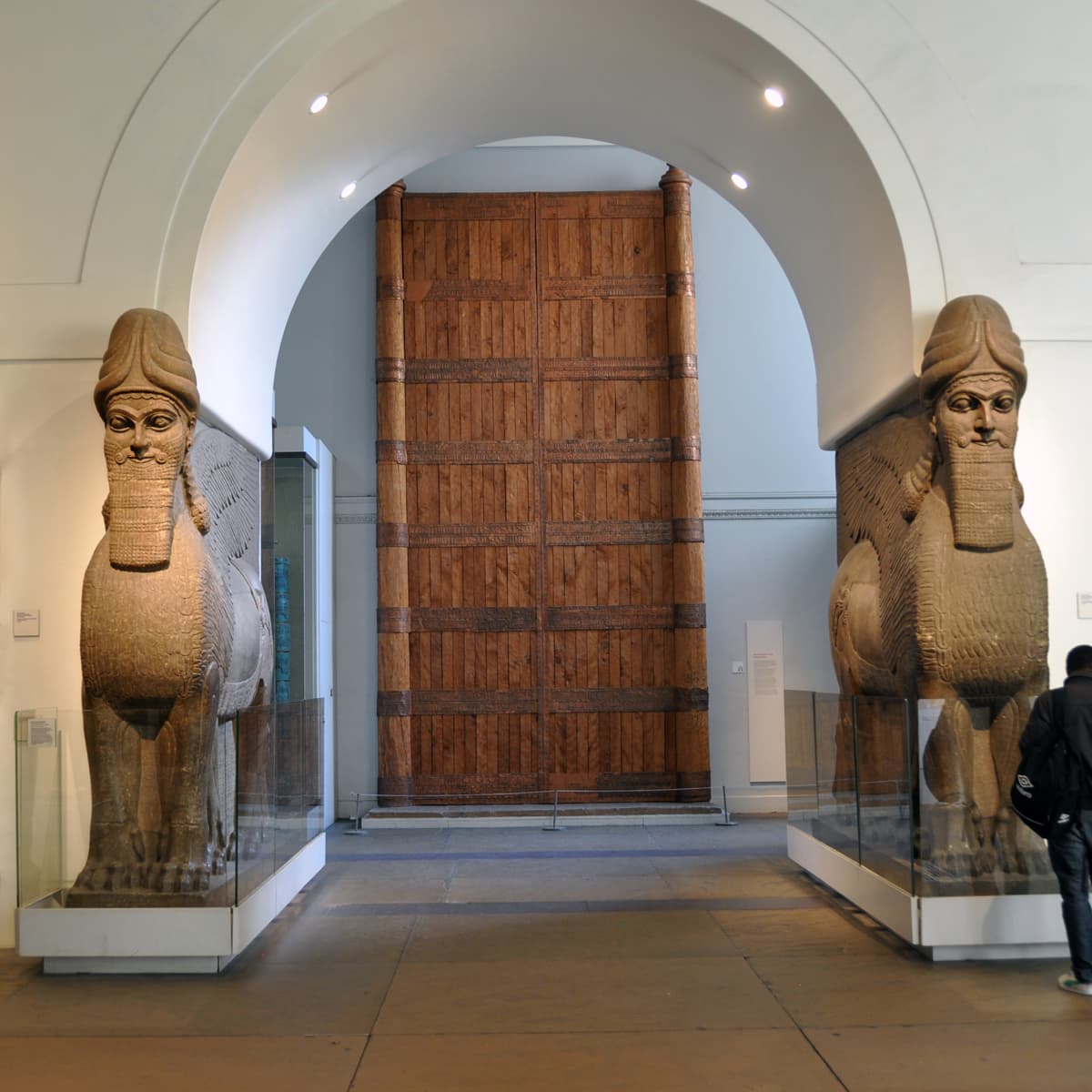 Assyria: Two Human-Headed Winged Lions