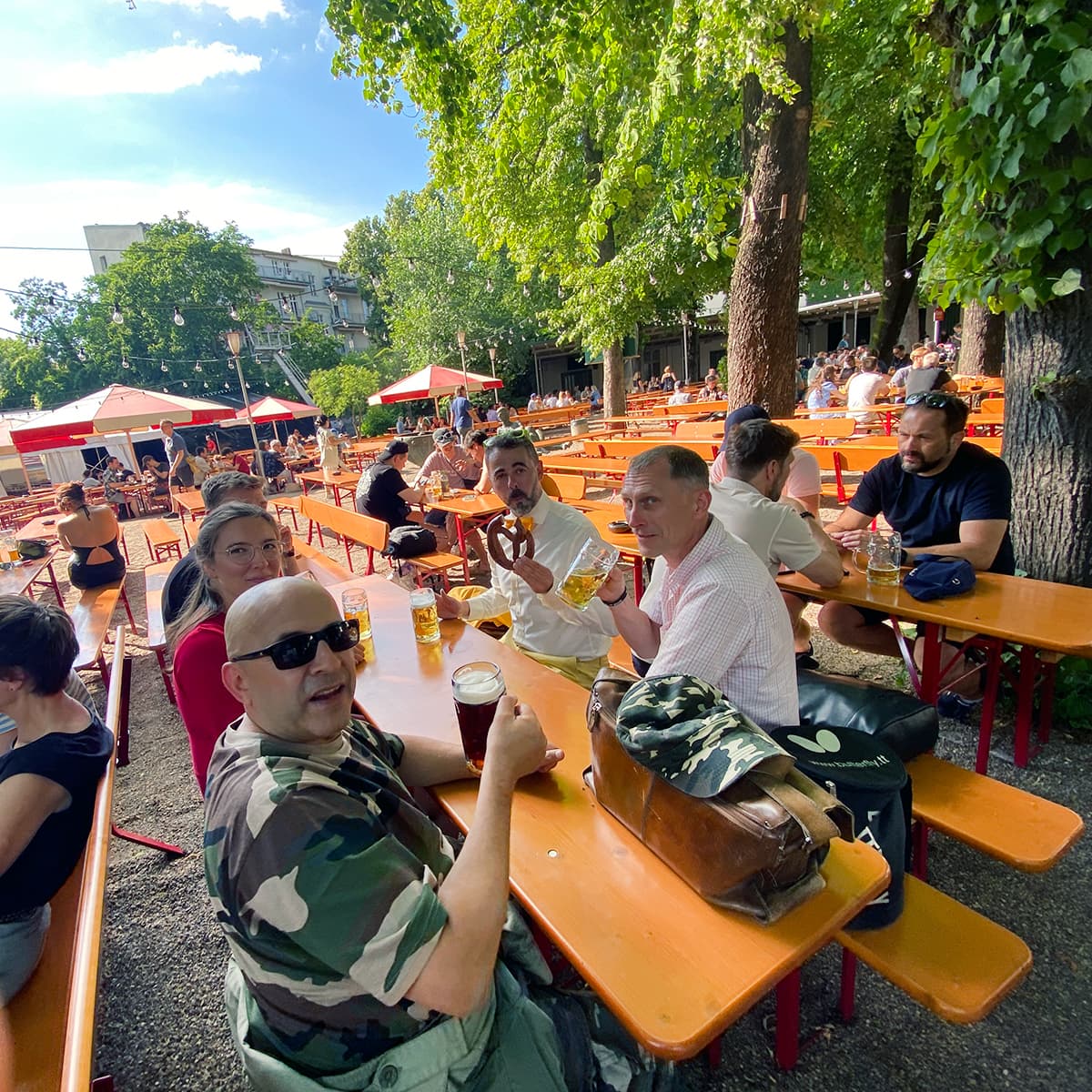 Kastanienallee, Beer Garden