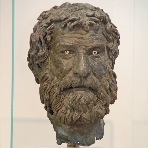 Portrait Head of a Philosopher