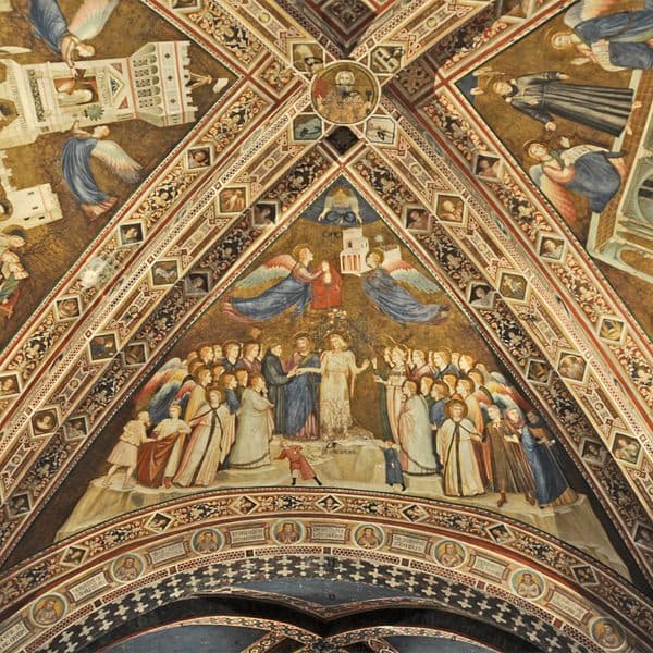 Lower Basilica: Altar Frescoes