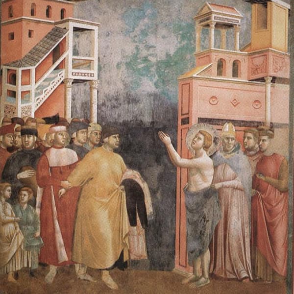 Giotto's Frescoes: North Wall