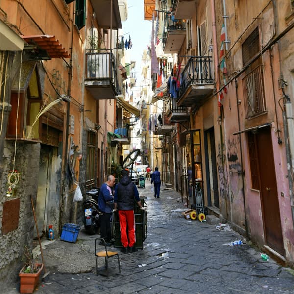 Via Duomo down Via Vicaria Vecchia