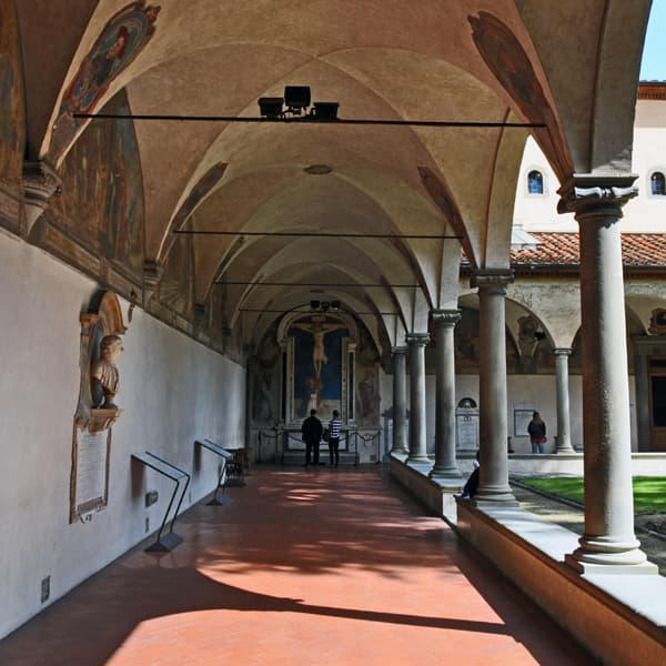 Tour Begins: Monastery Courtyard