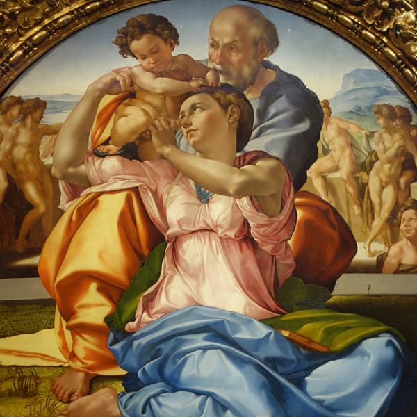 Michelangelo Buonarroti: Holy Family