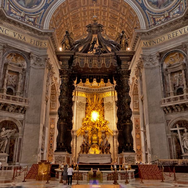 Main Altar, Bernini’s Baldacchino