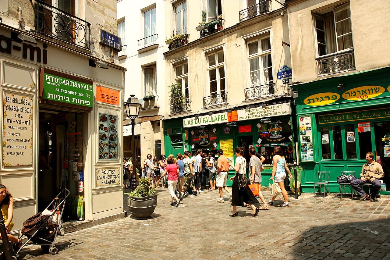 Rue des Rosiers / L'As du Fallafel