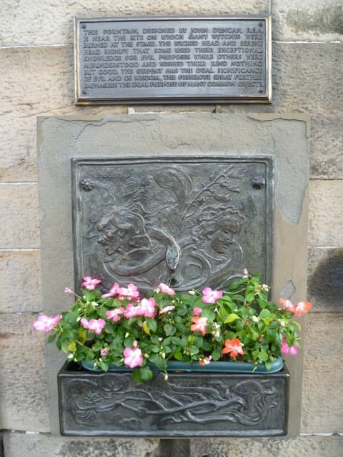 Castle Esplanade & The Witches' Well