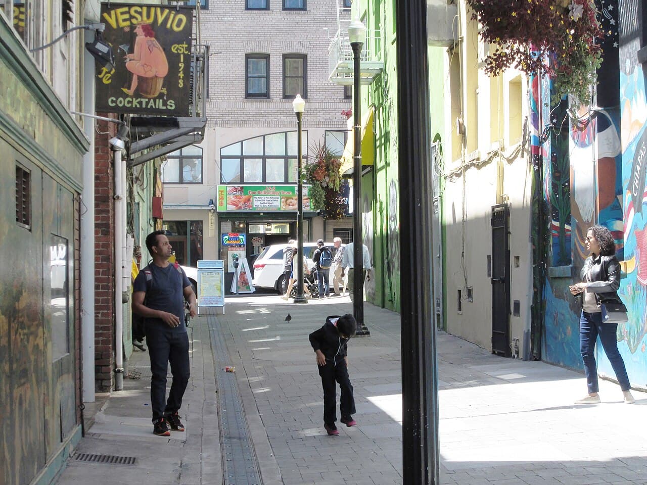 Jack Kerouac Alley & City Lights Bookstore
